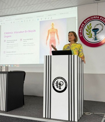 Sema Uysal Zeybek MasterClass, Şanlıurfa Eczacı Odası'nda Dermokozmetik Eğitimi Düzenledi